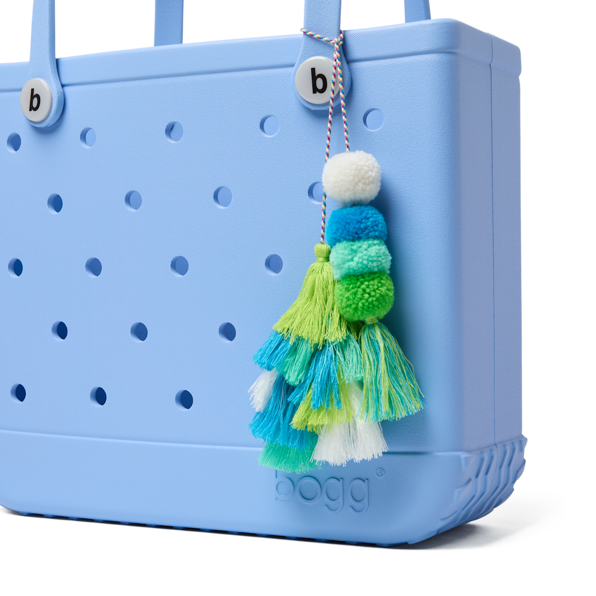 Bogg Bag Bauble - Seaweed Double Tassel - Image 2