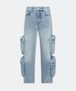 WOMEN - WOMEN'S BAGGY CARGO JEAN - ANTIQUE INDIGO