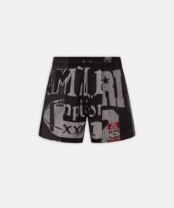 SPLICED SWIM TRUNK - Black