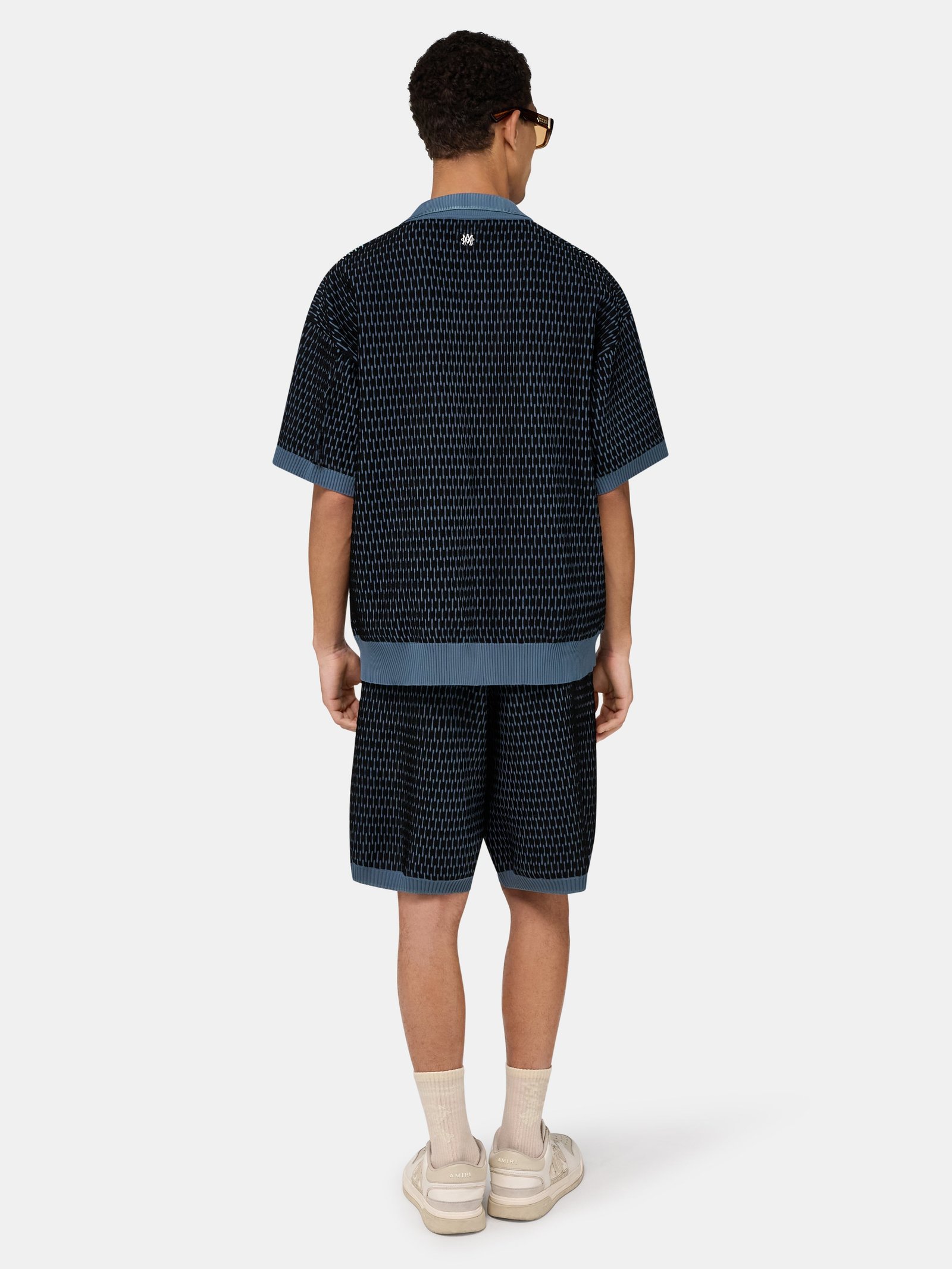 STRIPED POLO - Blue - Image 4