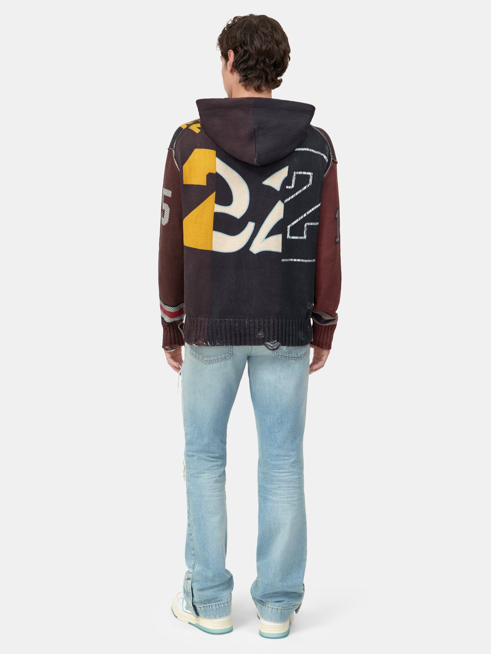 SPLICED HOODIE - Multi - Image 4