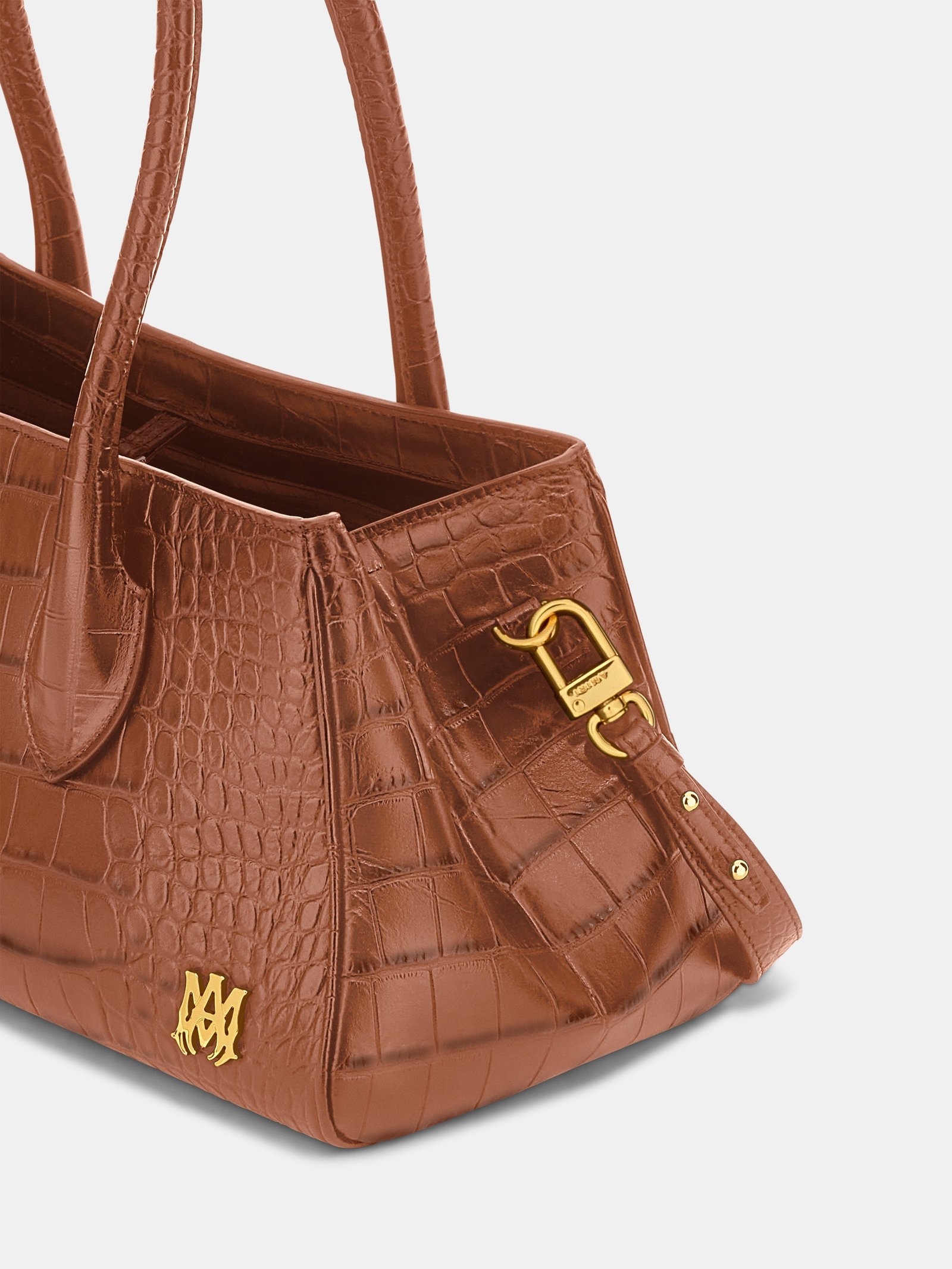 WOMEN - WOMEN'S EMBOSSED CROC HONEY 40 SHOULDER - Whisky - Image 4