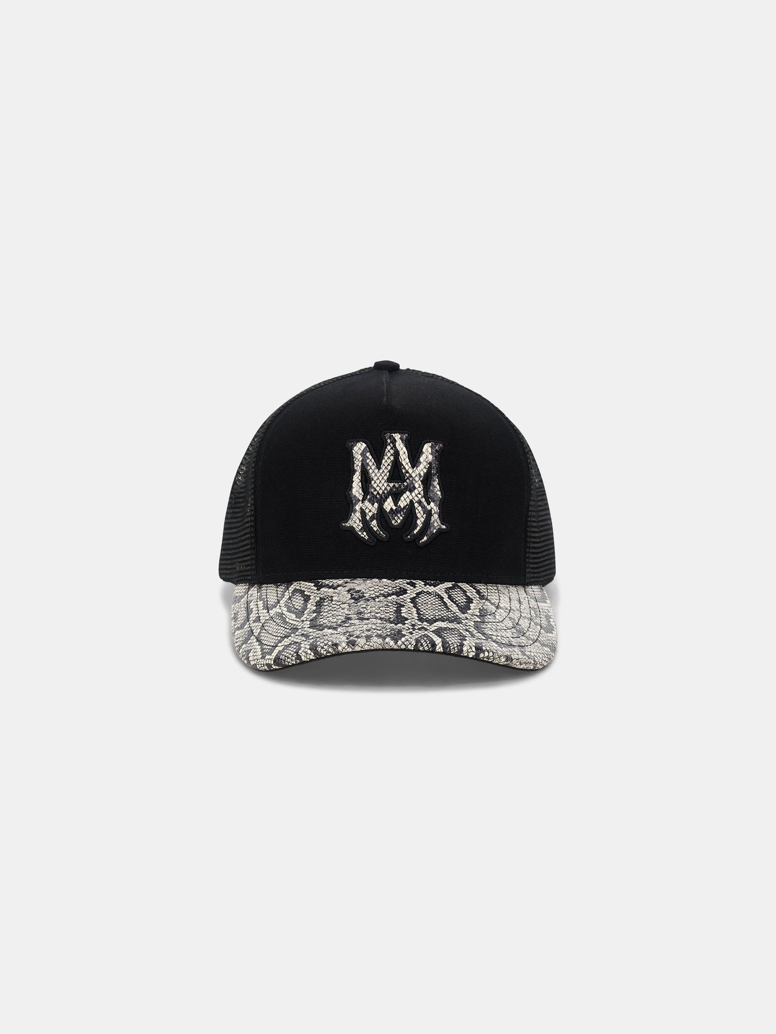 MA SNAKE TRUCKER HAT - Black