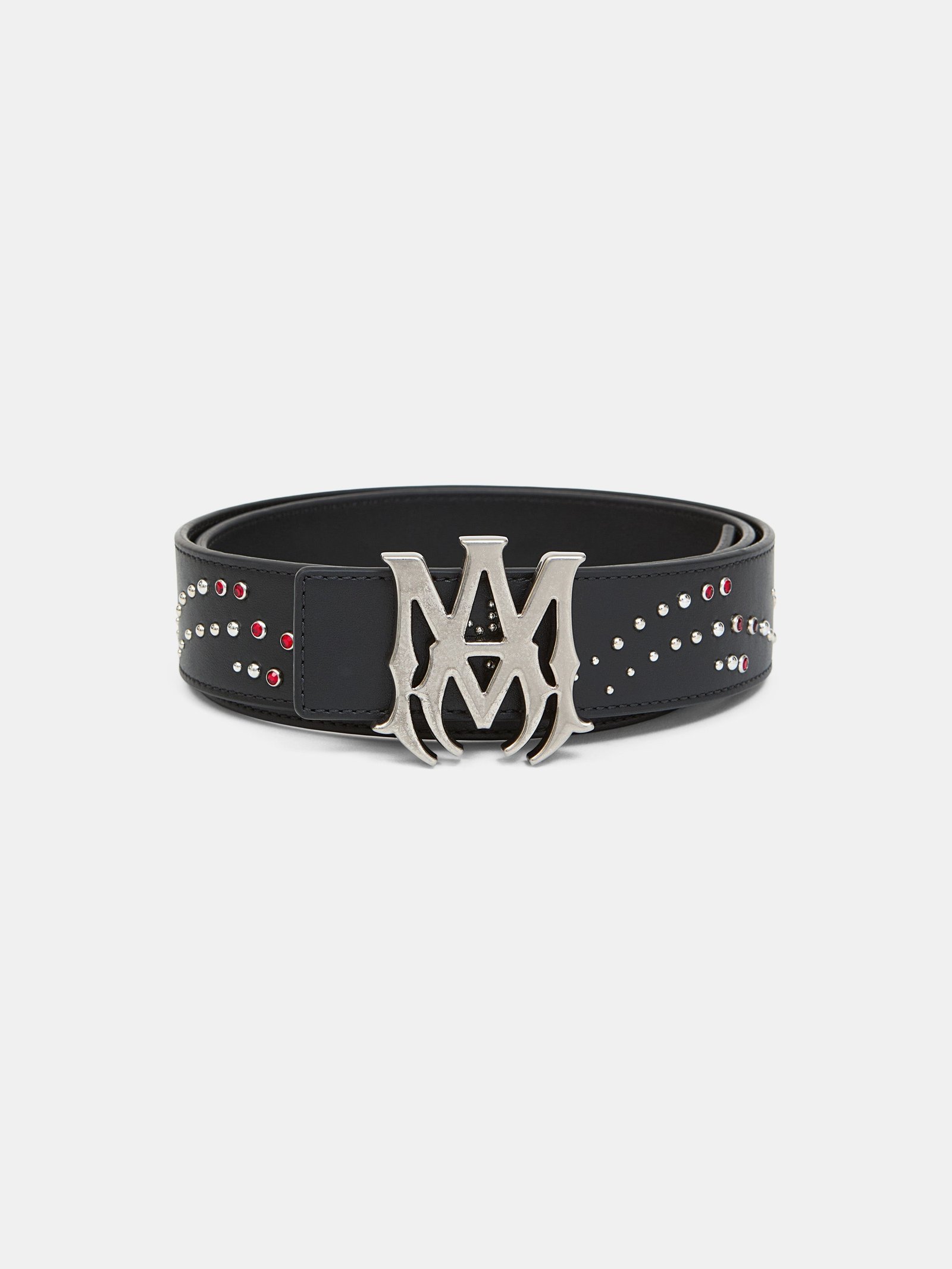 MA STUD 4CM BELT - Black