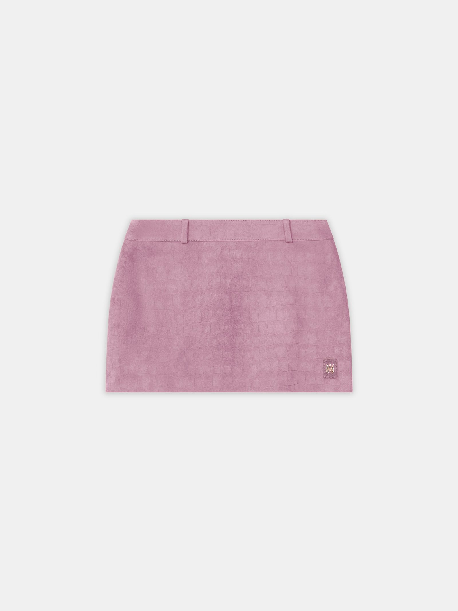 WOMEN - WOMEN'S CROC SUEDE MINI SKIRT - Dusk