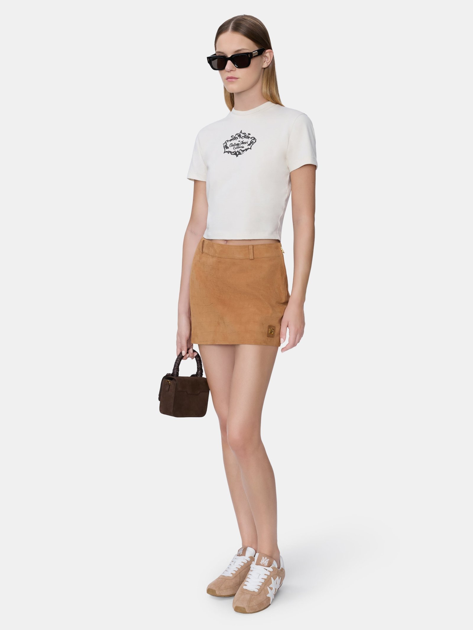 WOMEN - WOMEN'S CHATEAU CREST BABY TEE - Alabaster - Image 3