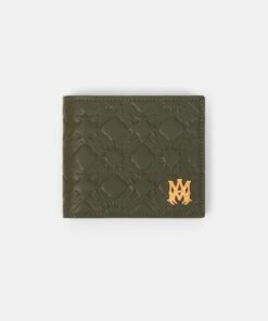 MA QUAD LEATHER BIFOLD - Dark Sage