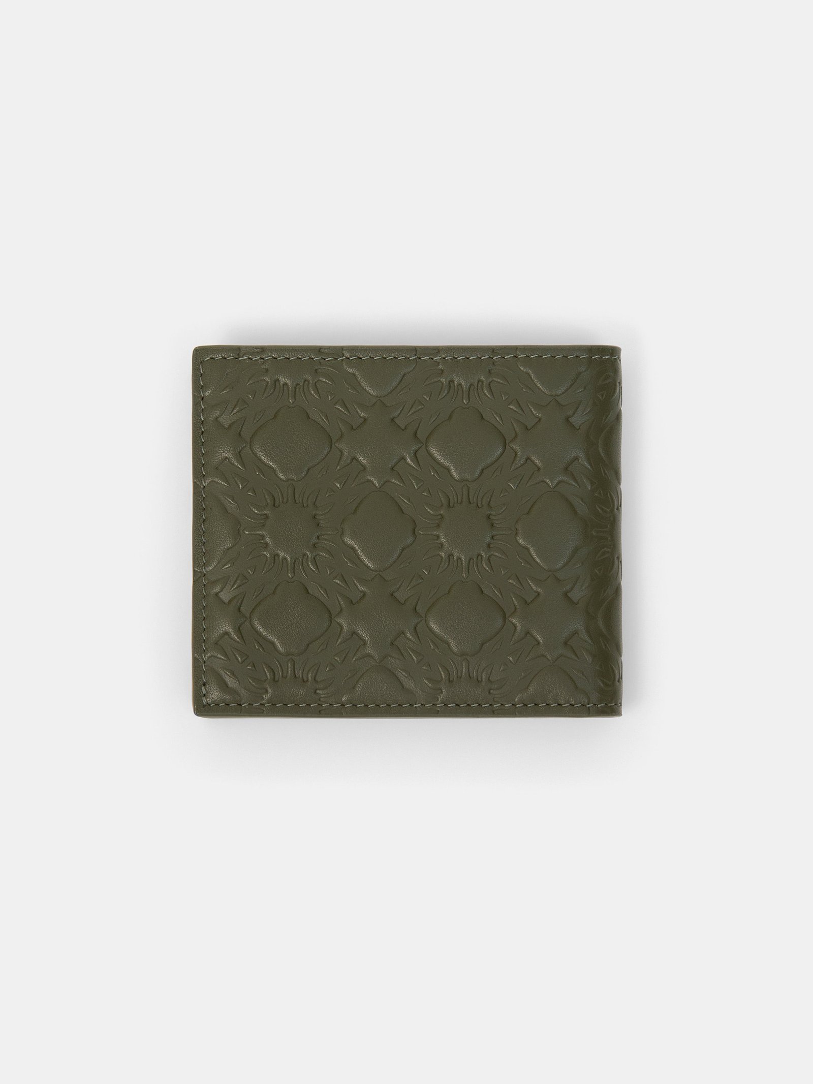 MA QUAD LEATHER BIFOLD - Dark Sage - Image 2