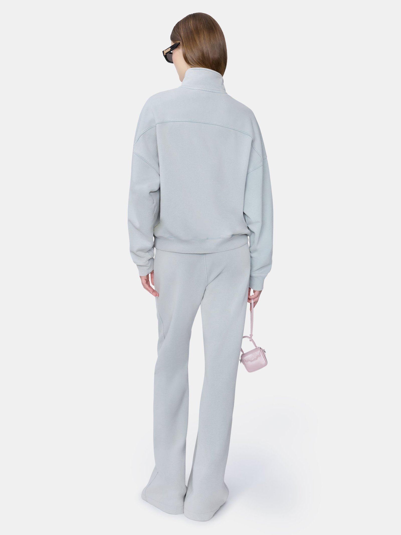 WOMEN - WOMEN'S HOPE AND DREAMS HALF ZIP CREW - Steel - Image 3