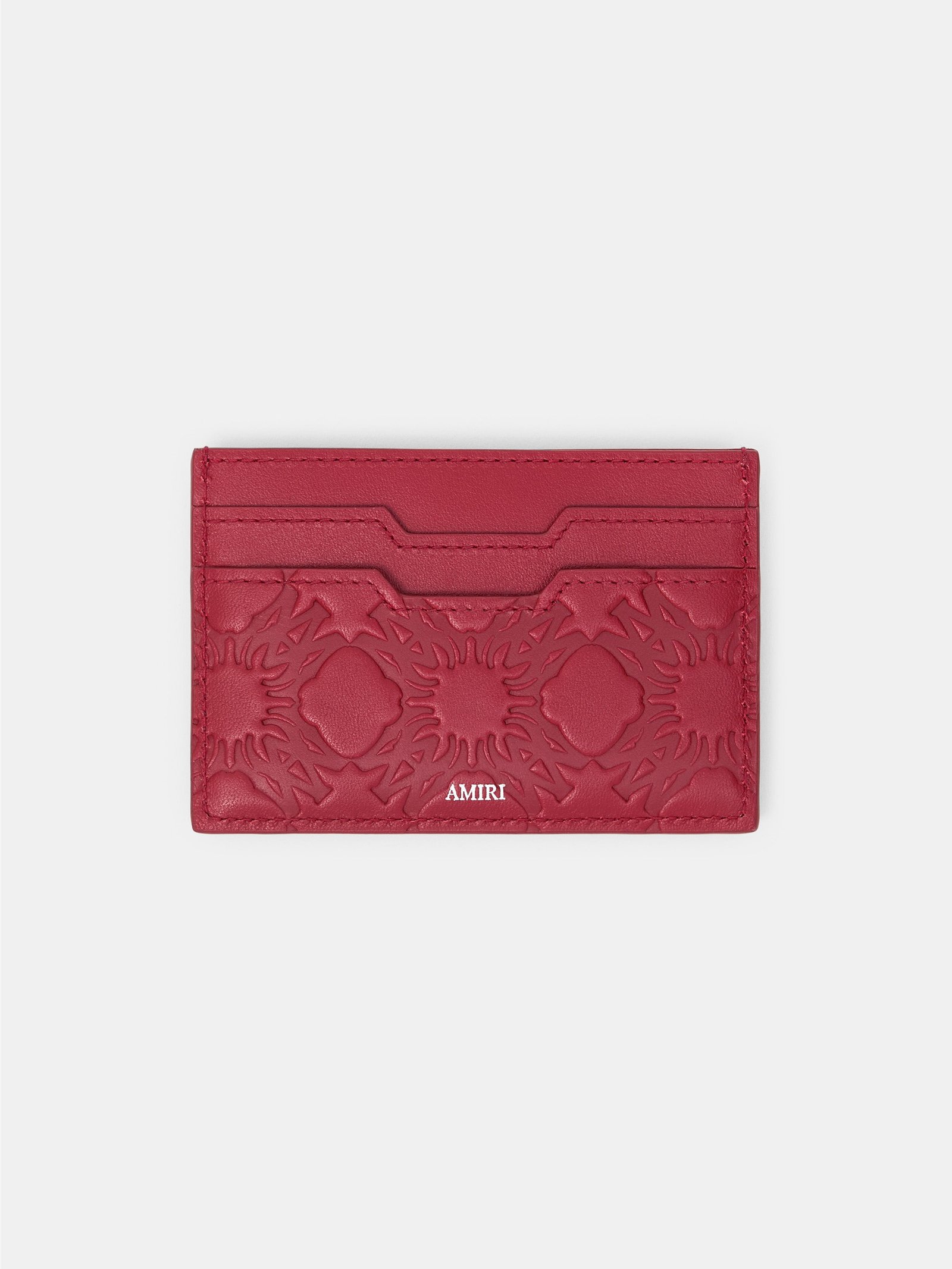 MA QUAD LEATHER CARD HOLDER - Red Rose - Image 2