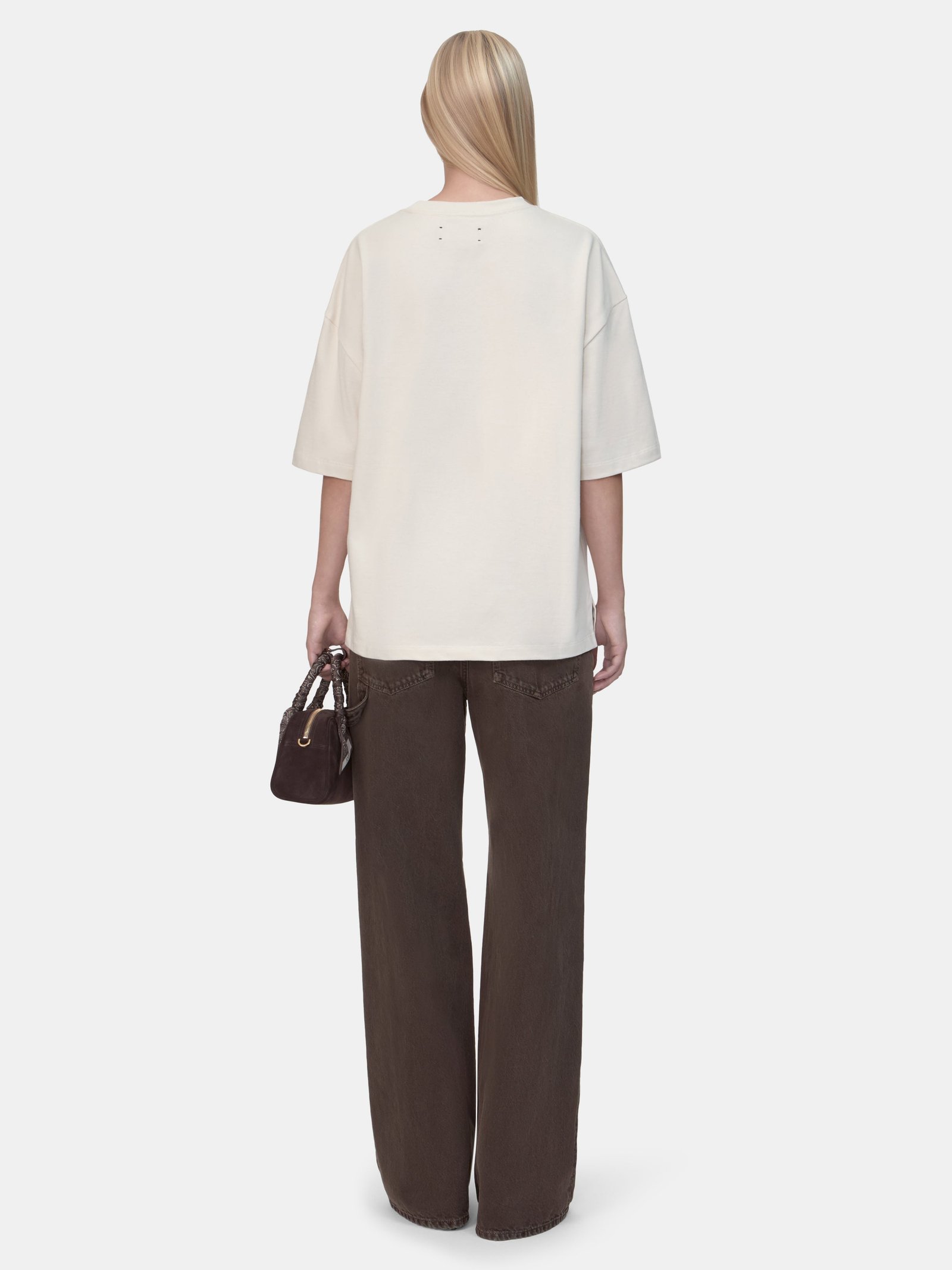 WOMEN - WOMEN'S MA DROP SHOULDER TEE - Cream - Image 4