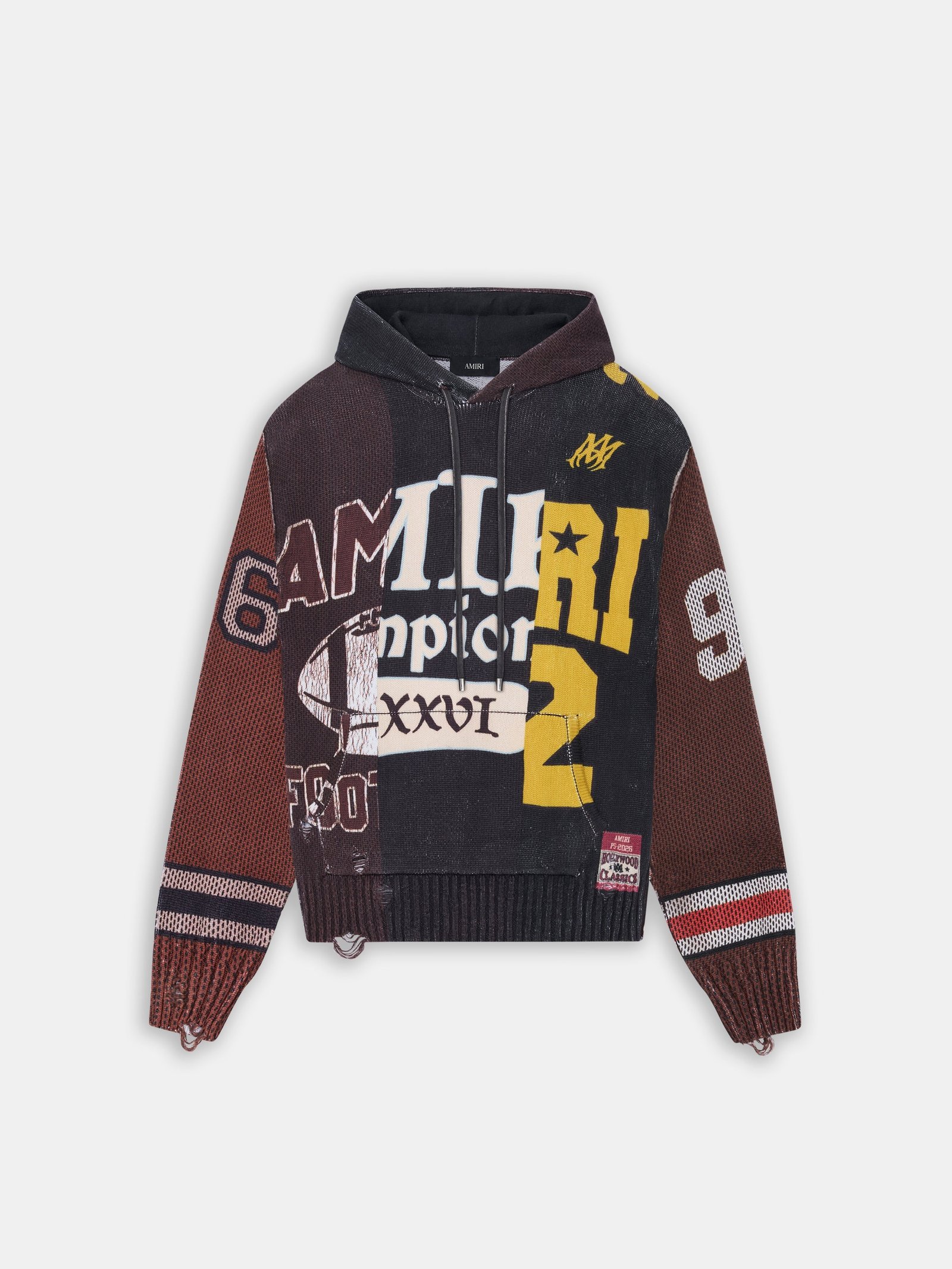 SPLICED HOODIE - Multi