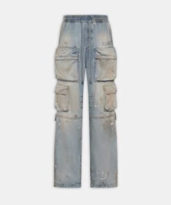 WOMEN - WOMEN'S CARGO JEAN - Perfect Antique Indigo
