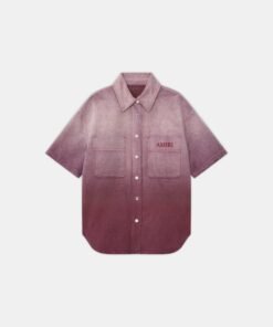 WOMEN - WOMEN'S GRADIENT DENIM SHIRT - Terracotta