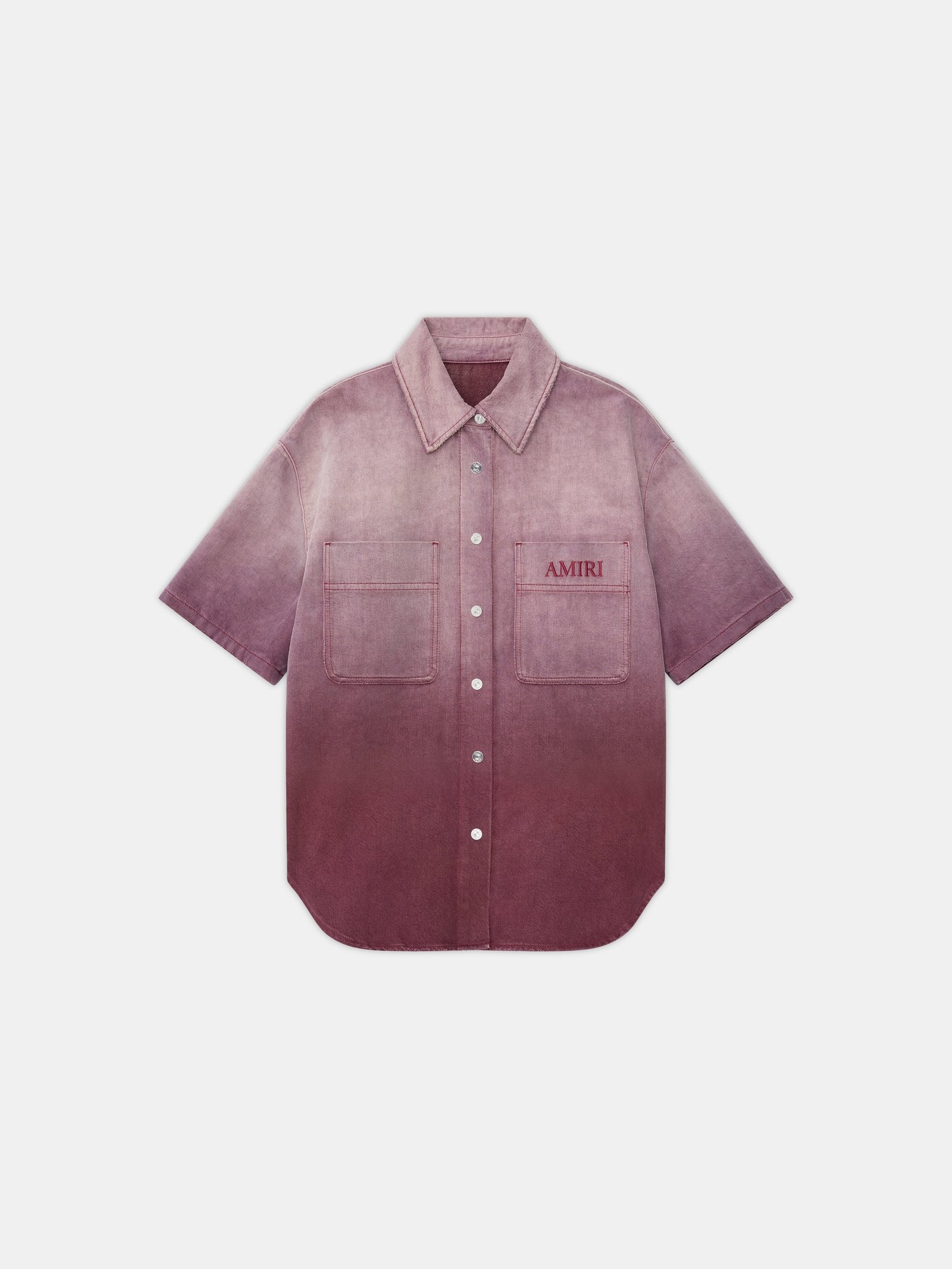 WOMEN - WOMEN'S GRADIENT DENIM SHIRT - Terracotta