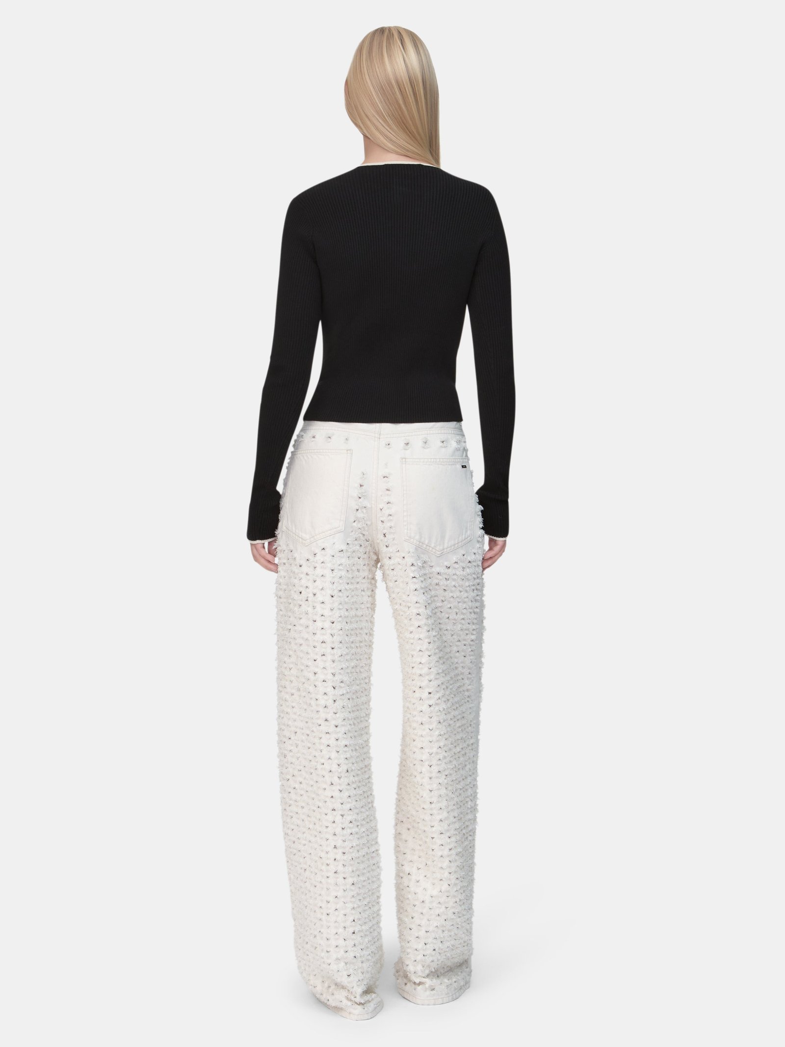 WOMEN - WOMEN'S MA LONG SLEEVE TEE - Black - Image 4