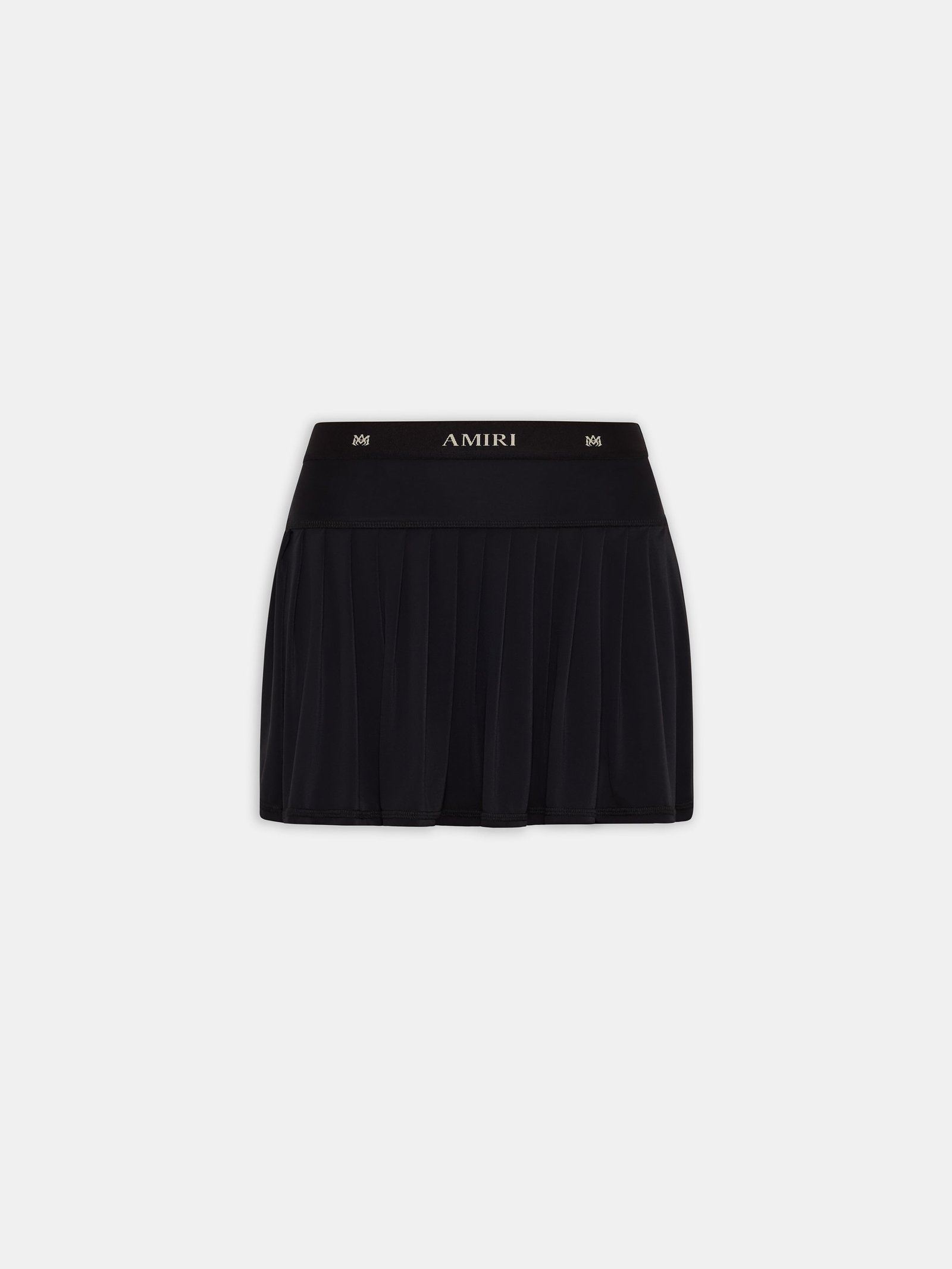 WOMEN - WOMEN'S MA QUAD PLEATED MINI SKIRT - Black