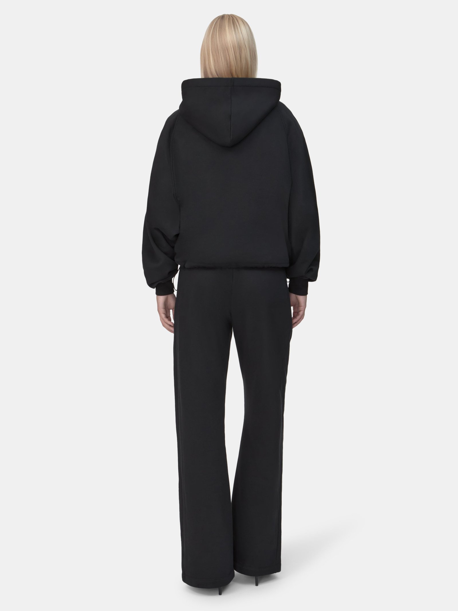 WOMEN - WOMEN'S MA DROP SHOULDER HOODIE - Black - Image 4