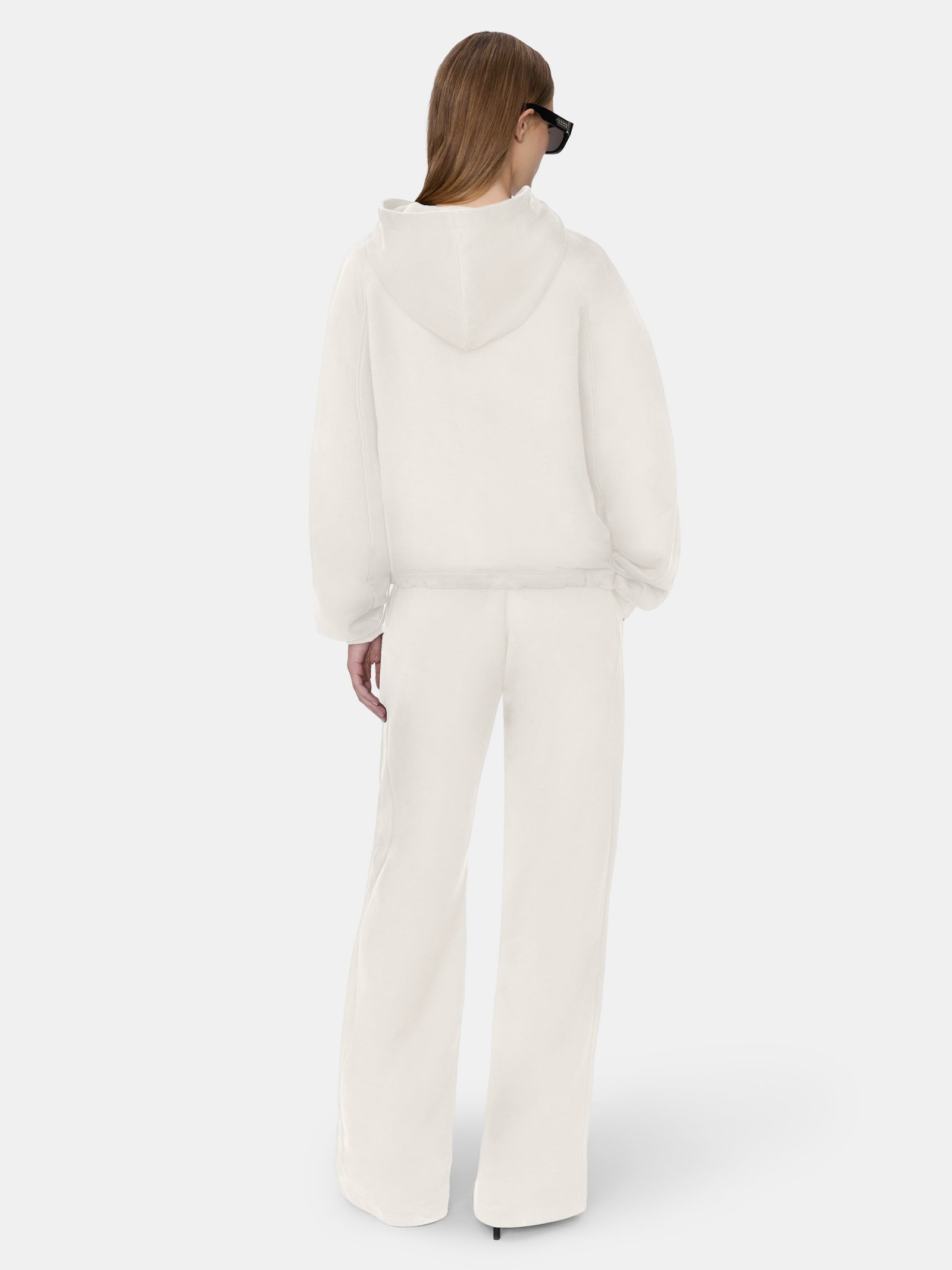 WOMEN - WOMEN'S MA DROP SHOULDER HOODIE - Cream - Image 4