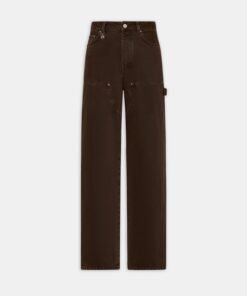 WOMEN - WOMEN'S FADED CARPENTER JEAN - Dark Brown