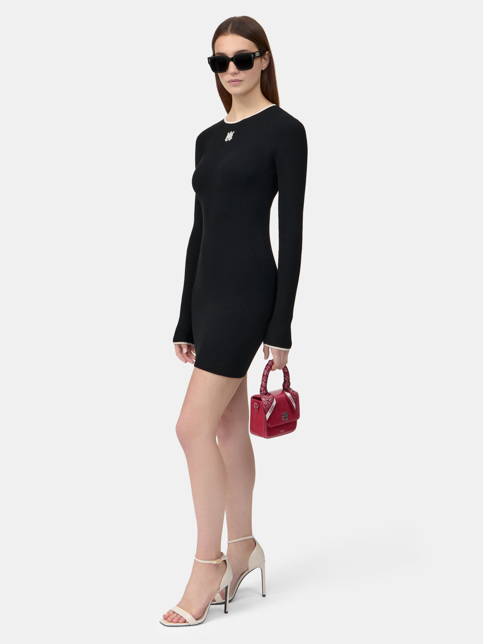 WOMEN - WOMEN'S MA MINI DRESS - Black - Image 3