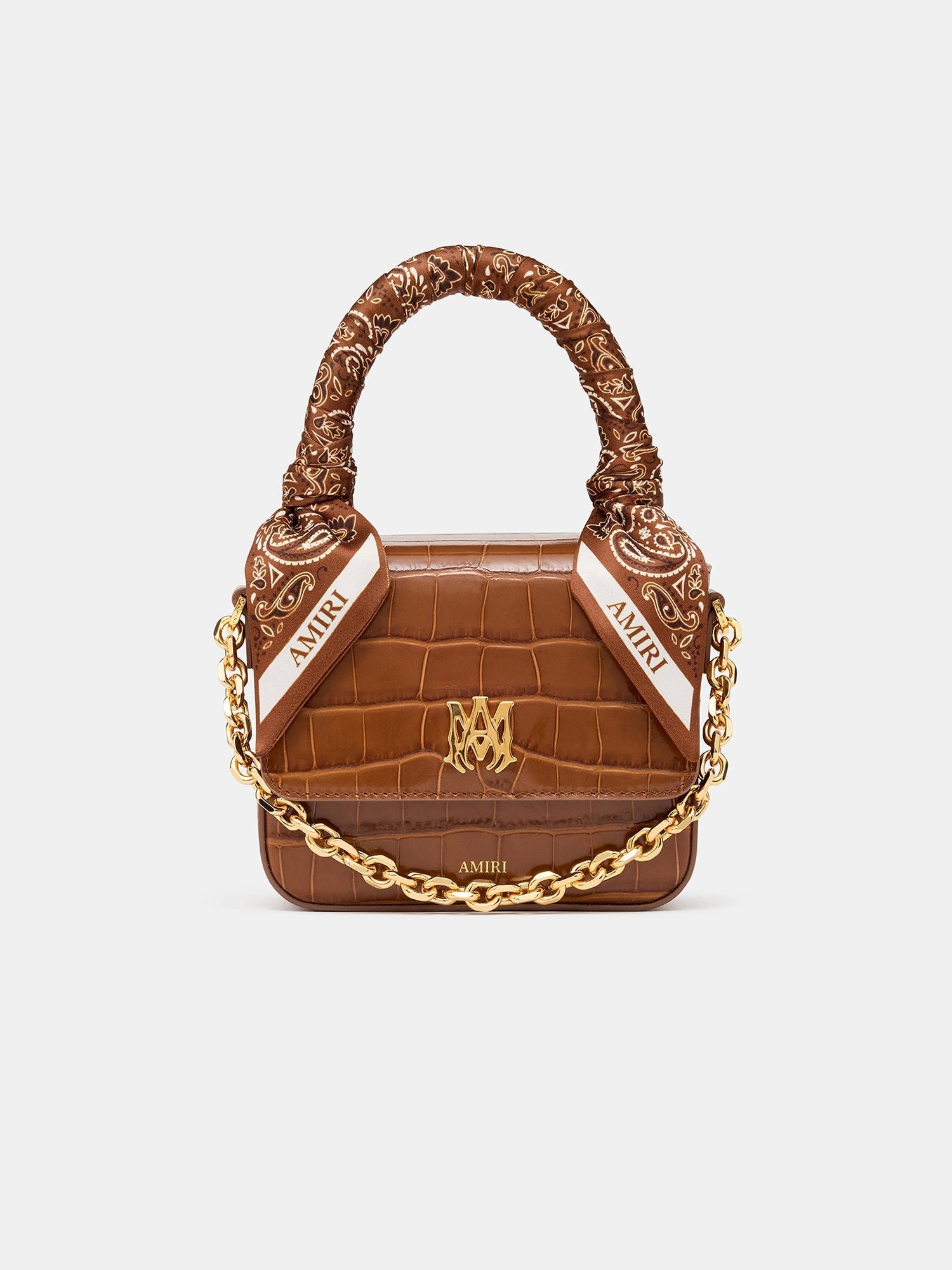 WOMEN - WOMEN'S CROC EMBOSSED MICRO MA BAG - MALT