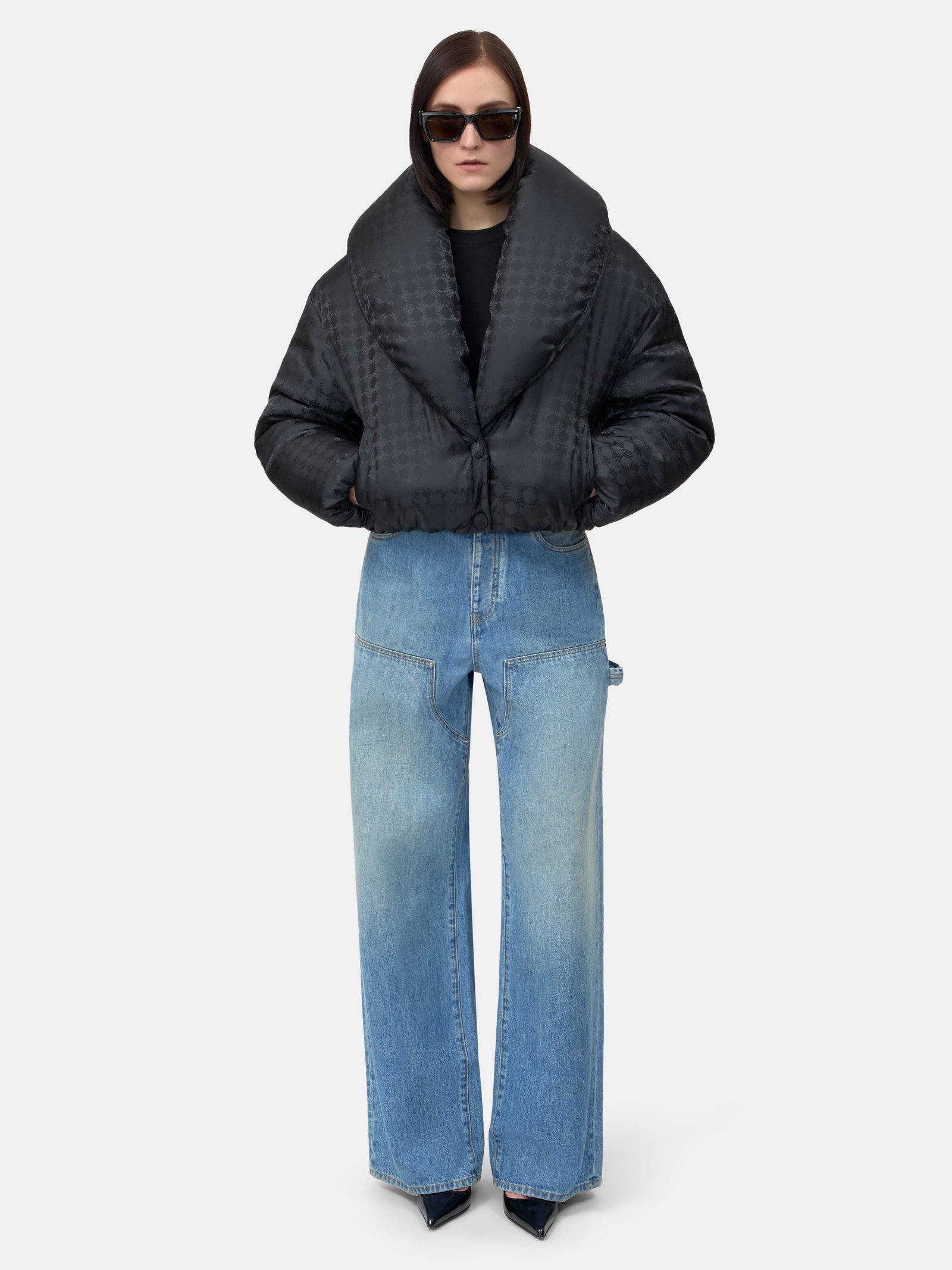 WOMEN - WOMEN'S MA QUAD SHAWL DOWN JACKET - Black - Image 2