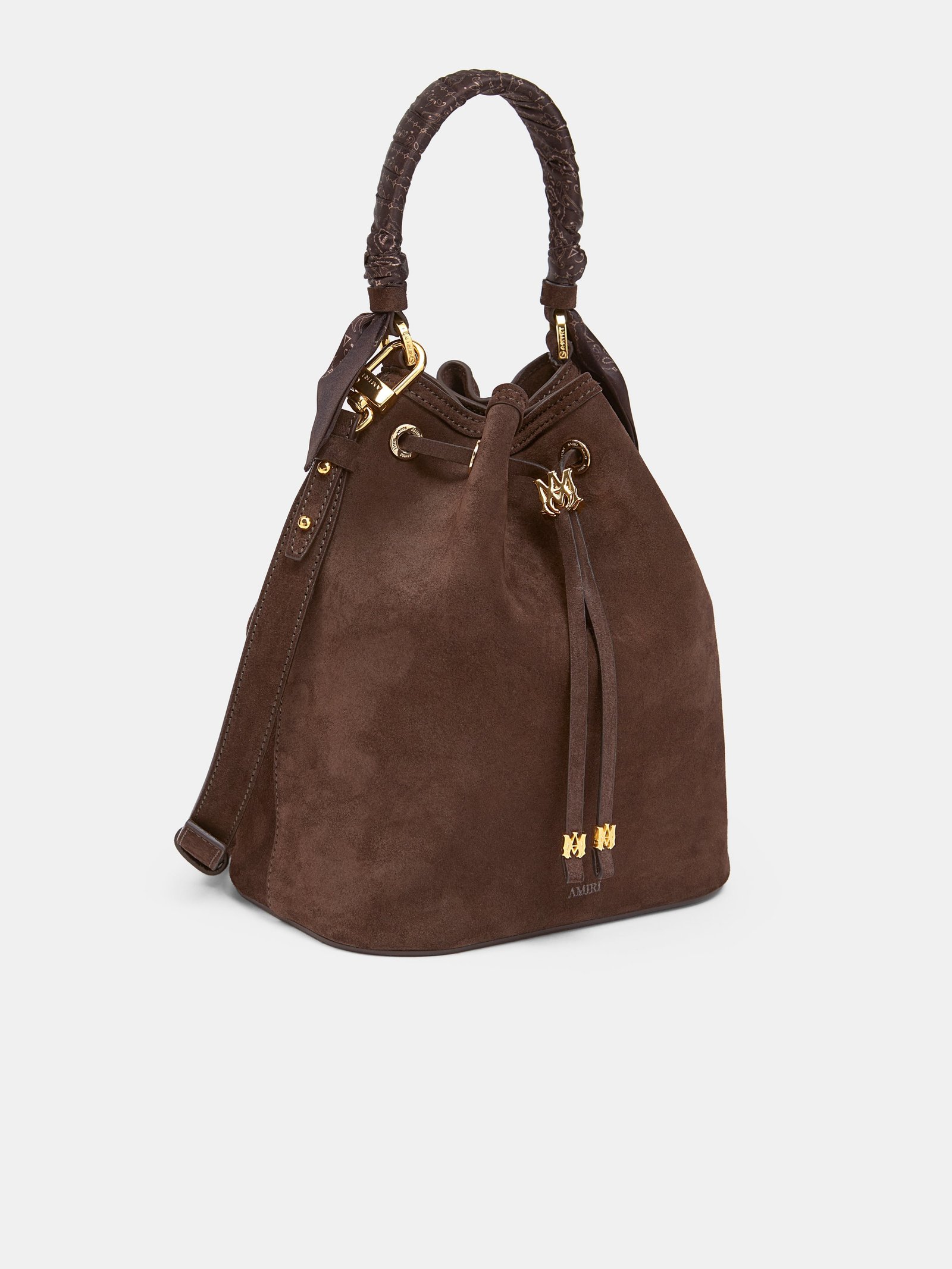 WOMEN - WOMEN'S MA BUCKET BAG - Dark Brown - Image 3