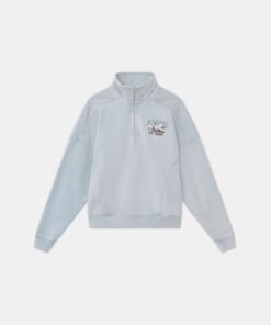 WOMEN - WOMEN'S HOPE AND DREAMS HALF ZIP CREW - Steel