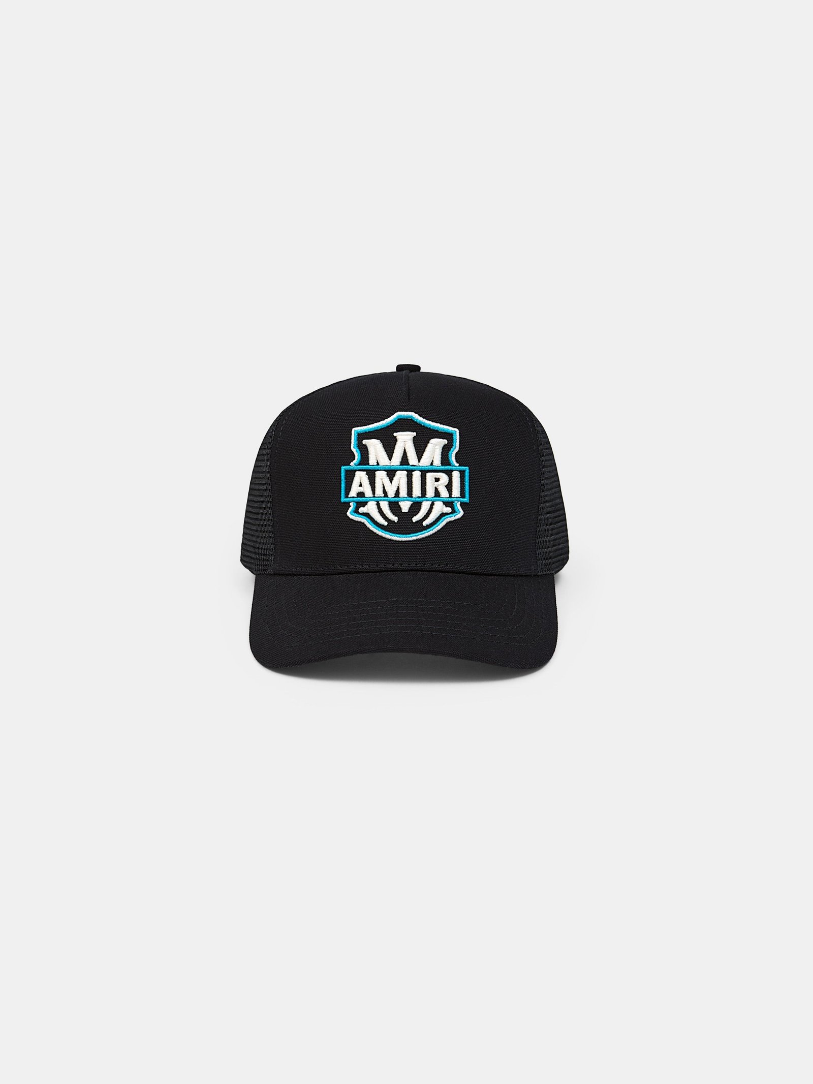 MA EMBLEM TRUCKER HAT - Black