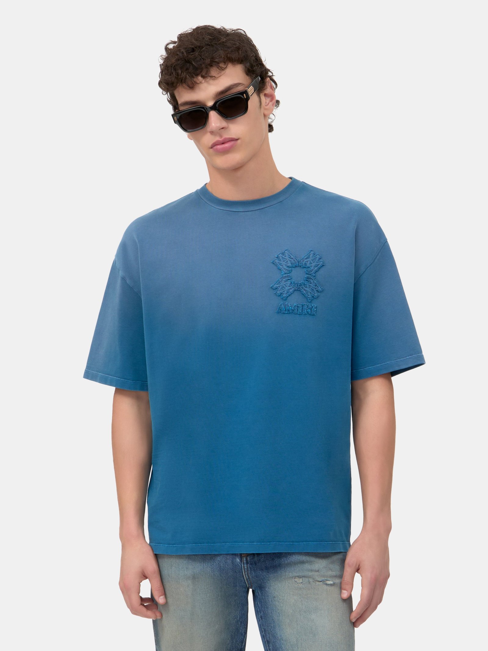 MA QUAD OVERSIZED TEE - Dark Indigo - Image 3