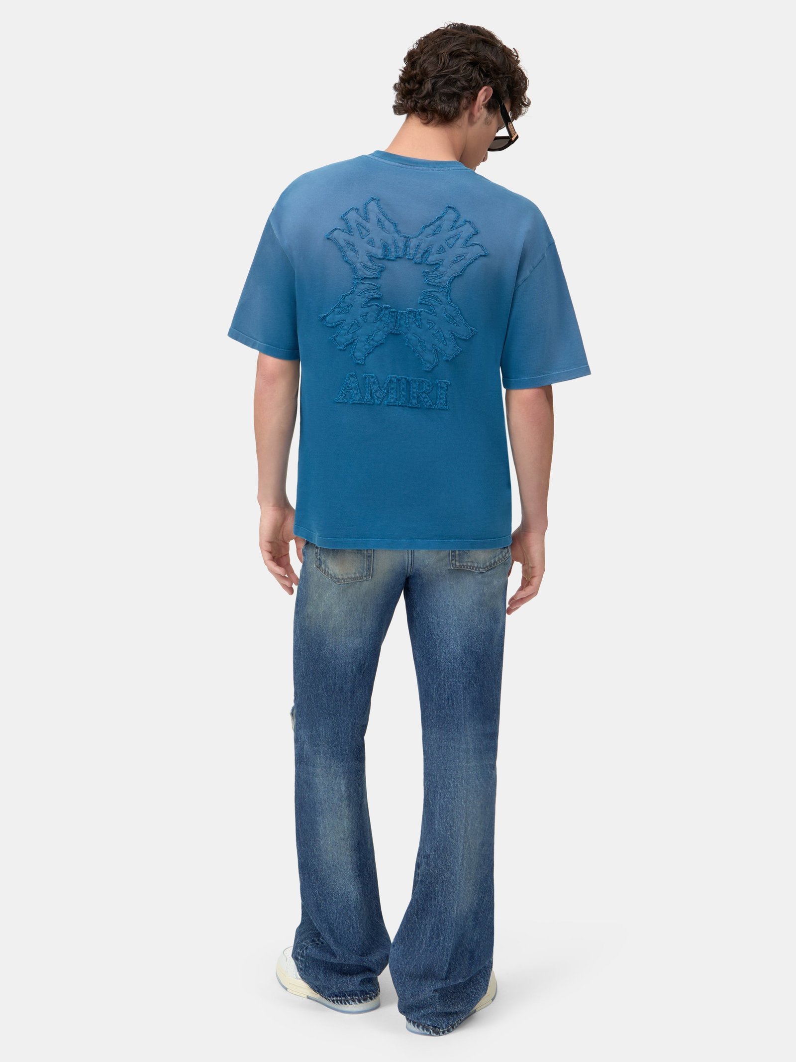 MA QUAD OVERSIZED TEE - Dark Indigo - Image 4