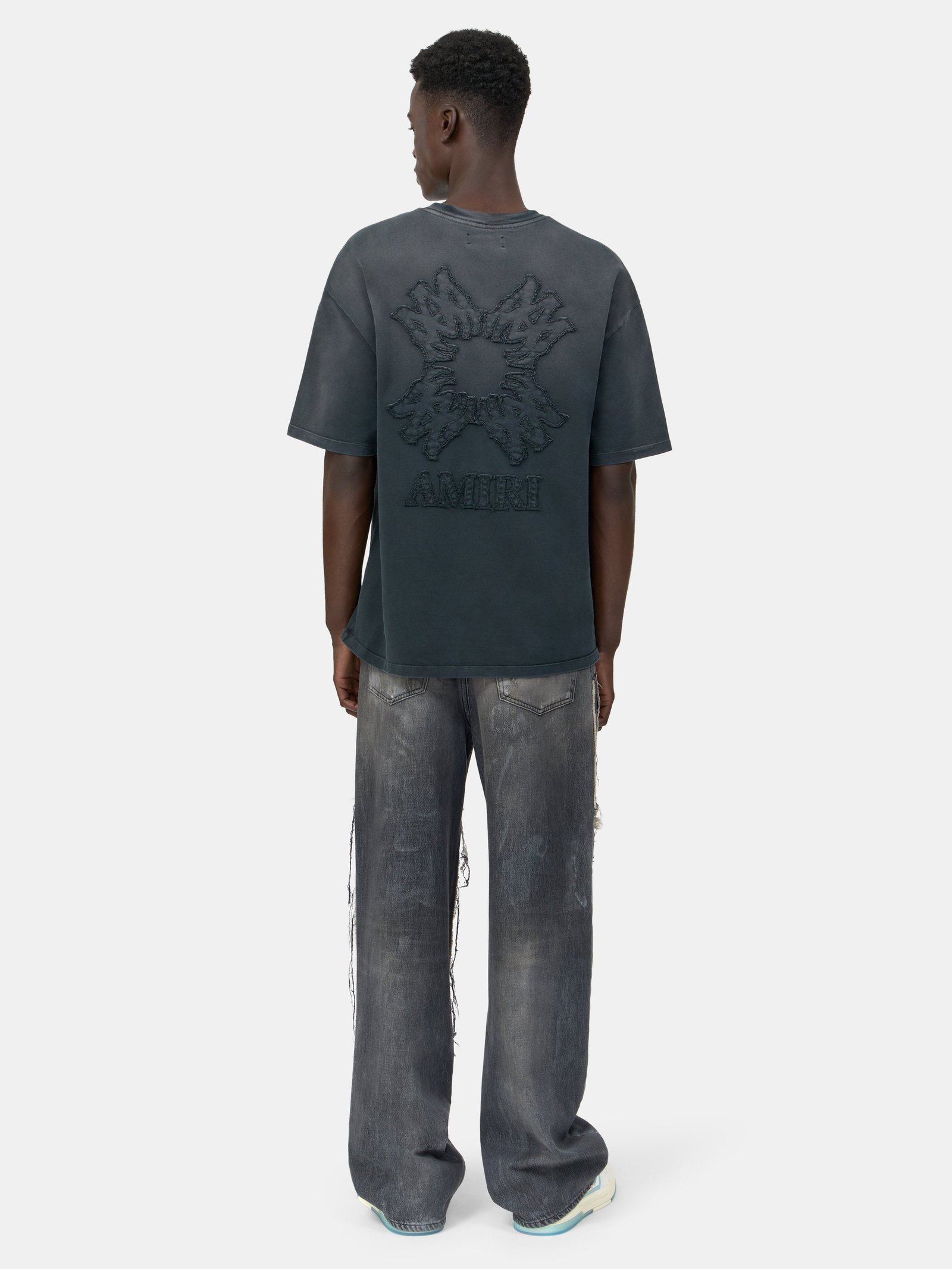 MA QUAD OVERSIZED TEE - Black - Image 4