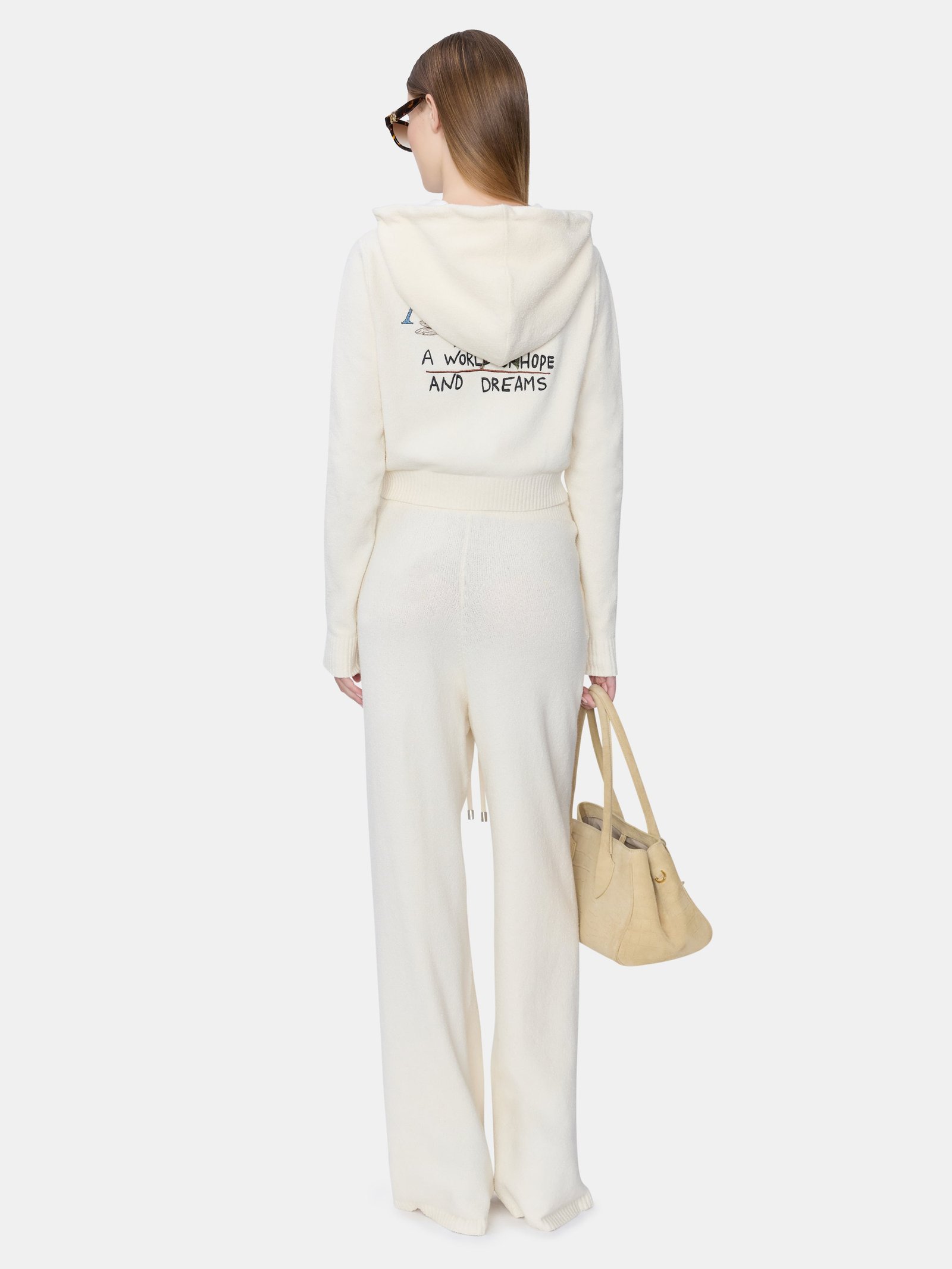 WOMEN - WOMEN'S AMIRI SWEATPANT - Alabaster - Image 4