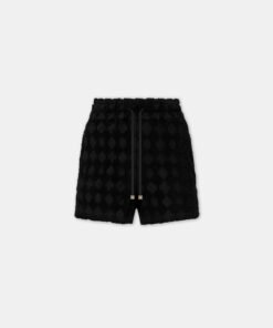 WOMEN - WOMEN'S MA QUAD TOWELING SHORT - Black