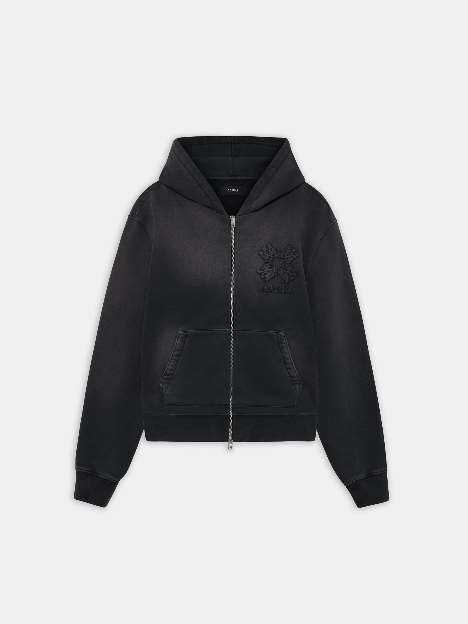 MA QUAD ZIP HOODIE - Black
