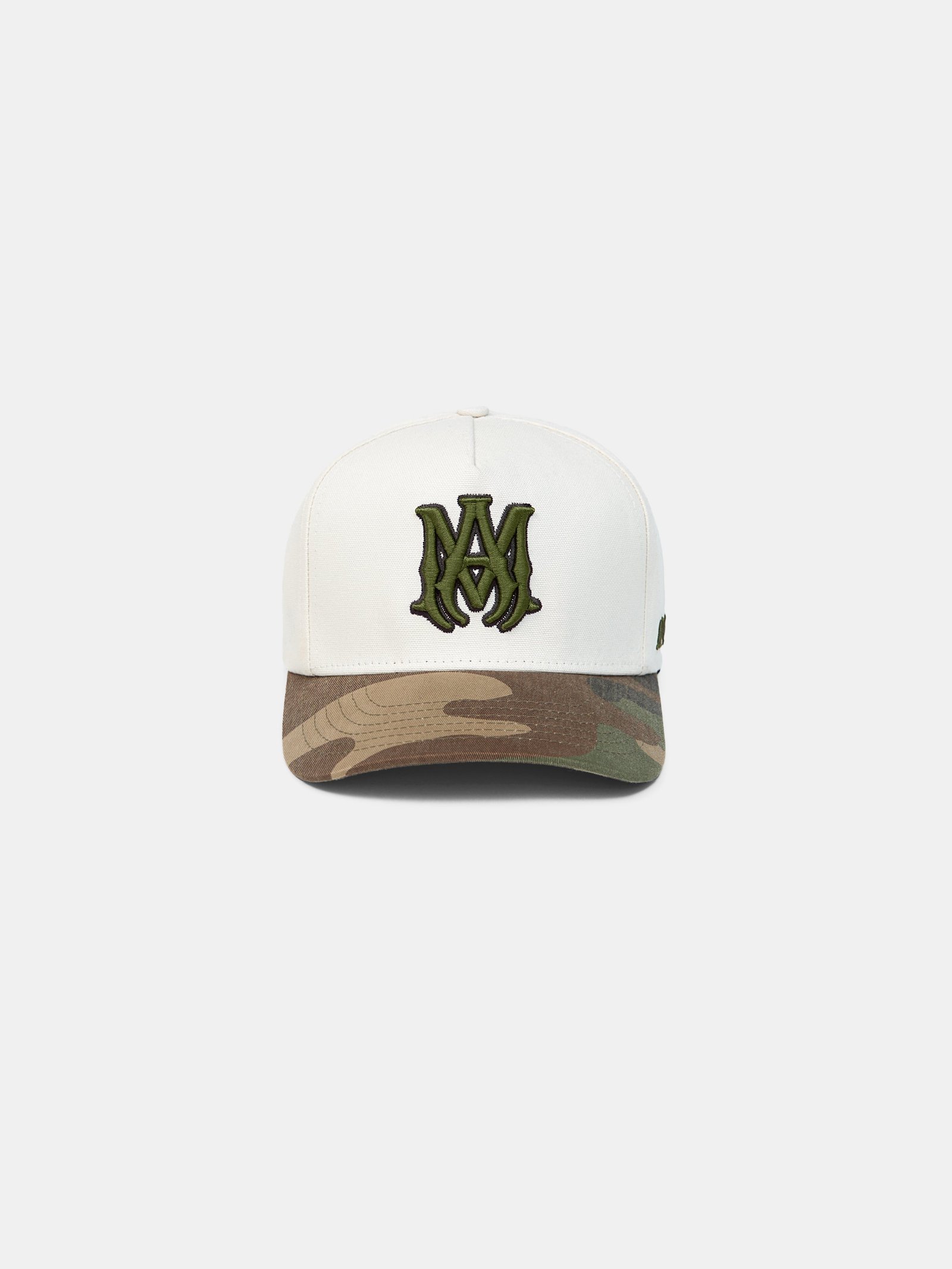MA OUTLINE CAMO CANVAS HAT - Alabaster