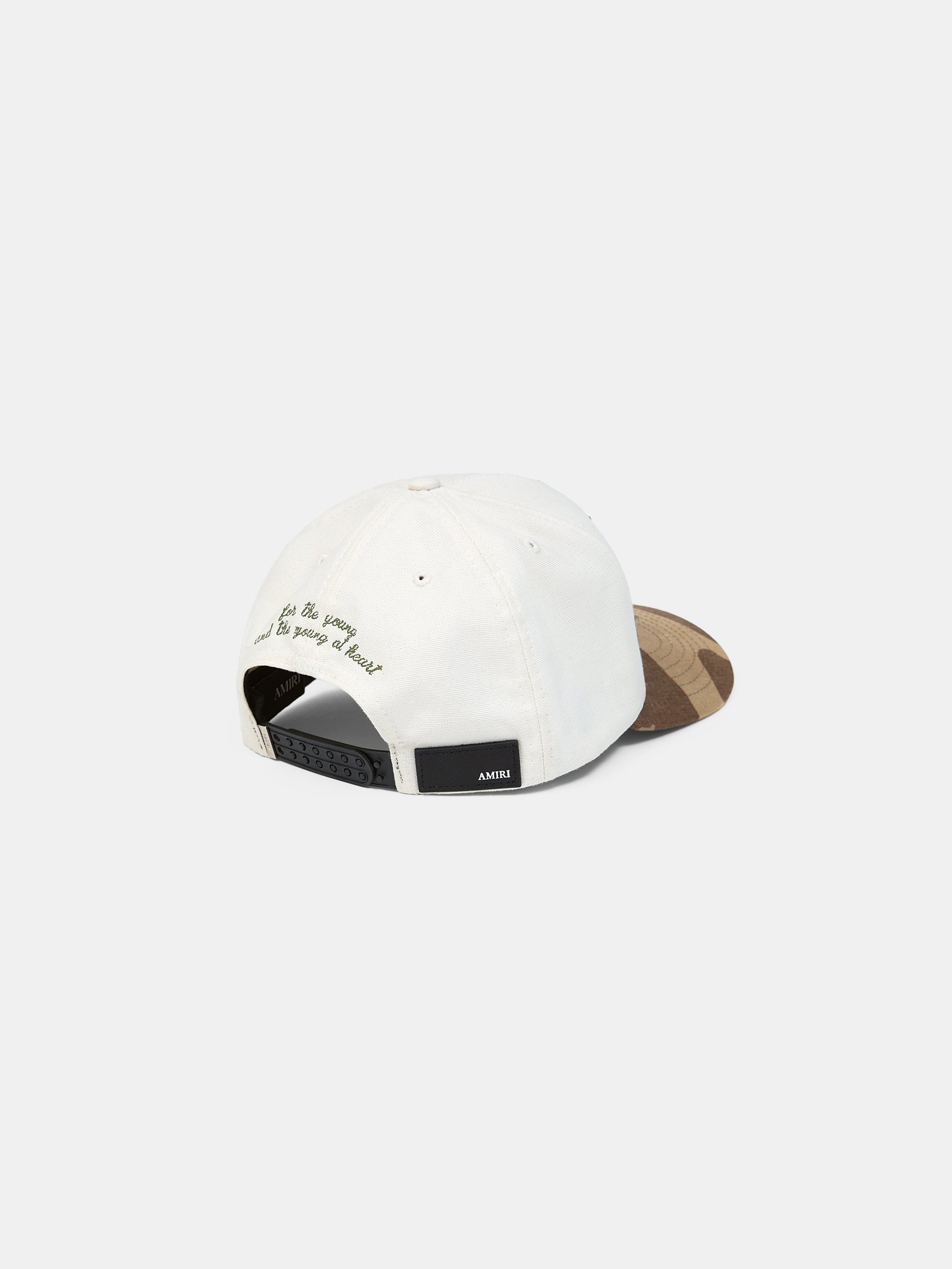 MA OUTLINE CAMO CANVAS HAT - Alabaster - Image 3
