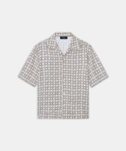 MA QUAD CAMP SHIRT - Alabaster