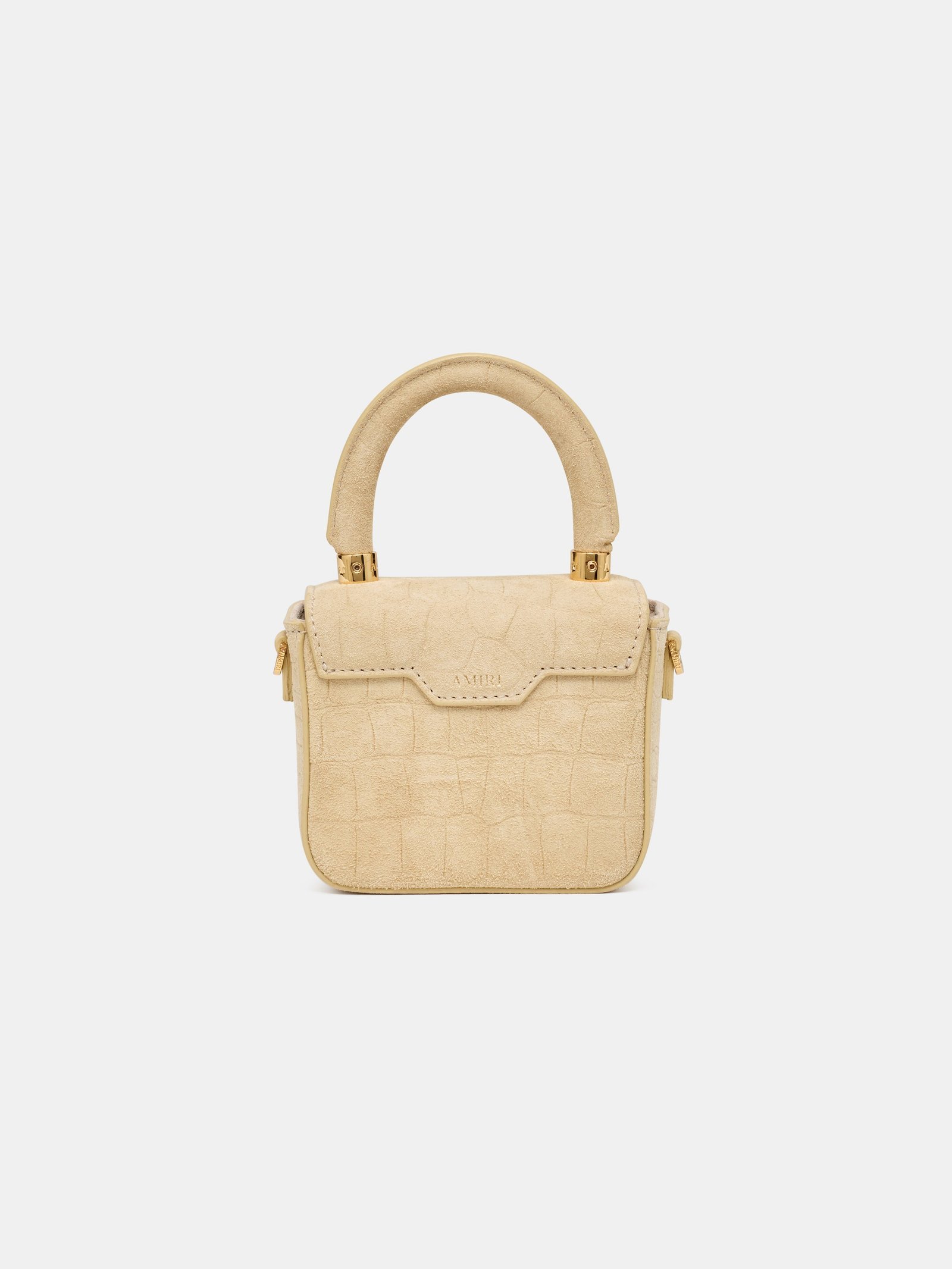 WOMEN - WOMEN'S CROC SUEDE NANO MA BAG - Taupe - Image 2