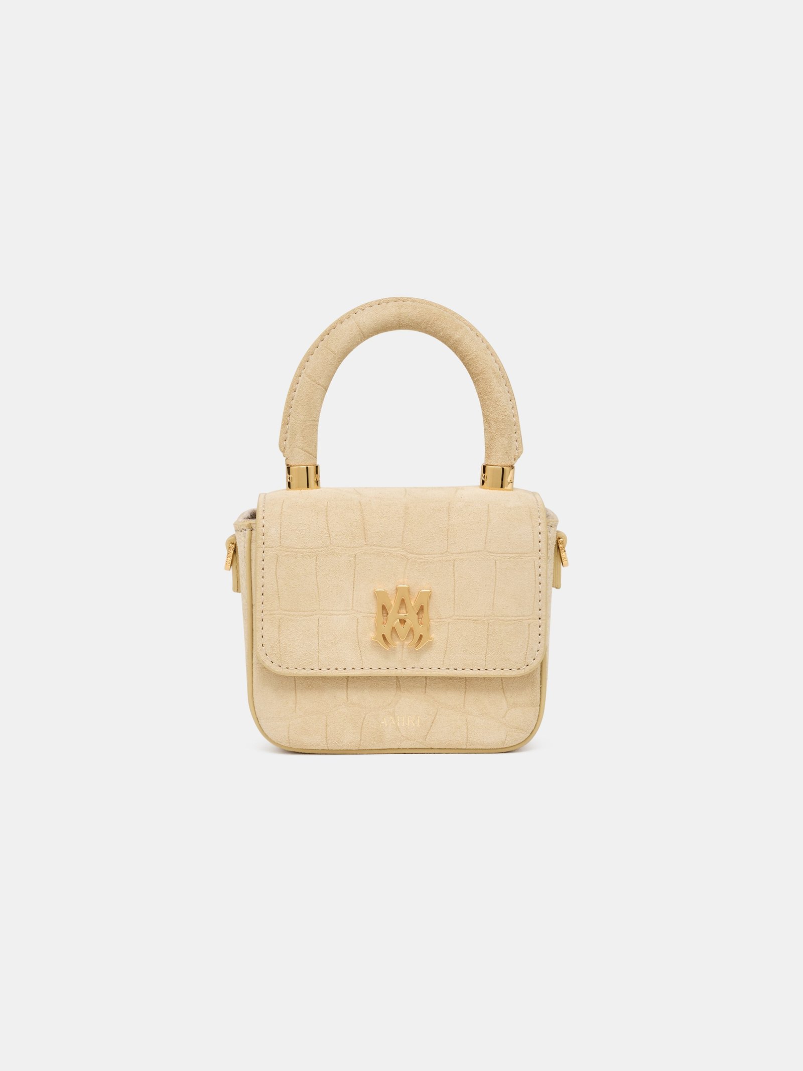 WOMEN - WOMEN'S CROC SUEDE NANO MA BAG - Taupe