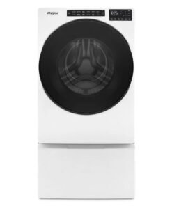 Whirlpool – 5.0 Cu. Ft. High-Efficiency Stackable Front Load Washer with Quick Wash Cycle – White