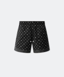 MA PAISLEY SWIM TRUNK - Black