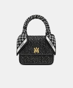 WOMEN - WOMEN'S CRYSTAL MICRO MA BAG - Black
