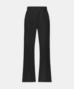 TAILORED BOOT CUT PANT - BLACK
