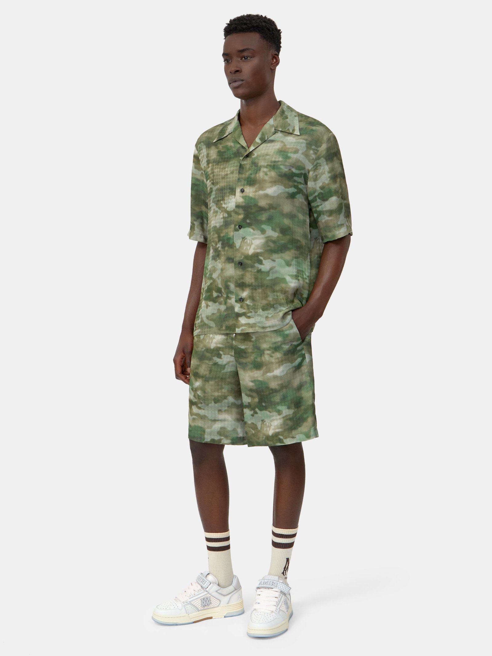 MA QUAD CAMO CAMP SHIRT - Natural - Image 3