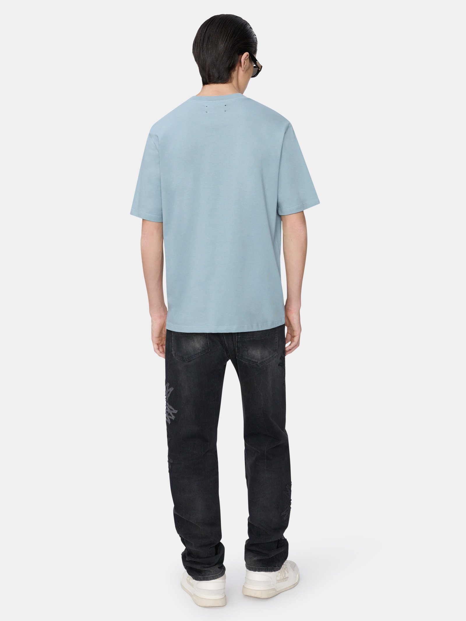 MA QUAD MX1 STRAIGHT JEAN - Storm Black - Image 4