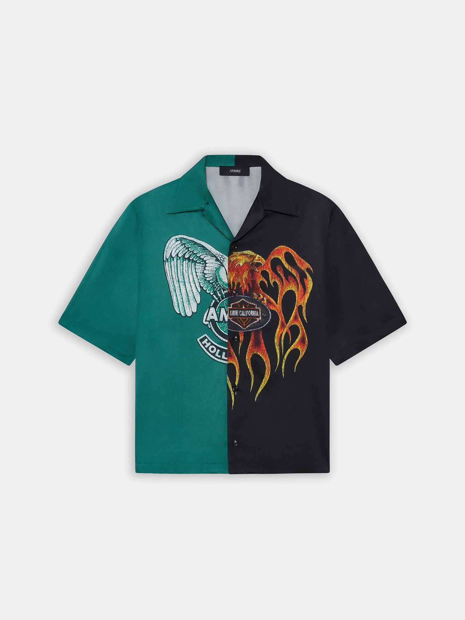 SPLICED CAMP SHIRT - Multi