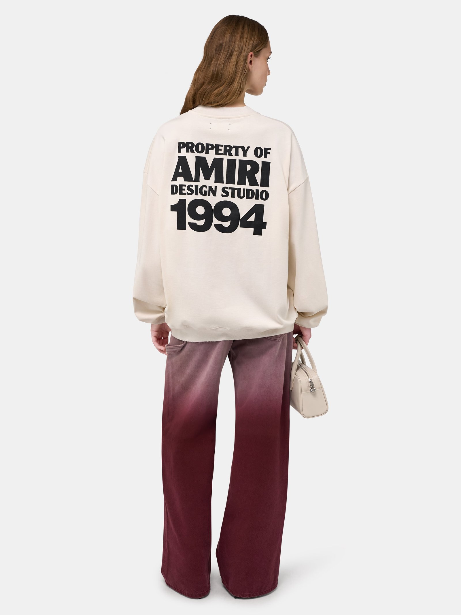 WOMEN - WOMEN'S GRADIENT CARPENTER JEAN - Terracotta - Image 4