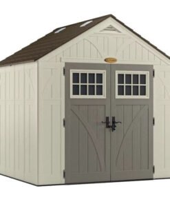 Tremont 8 ft. W x 7 ft. D Resin Storage Shed